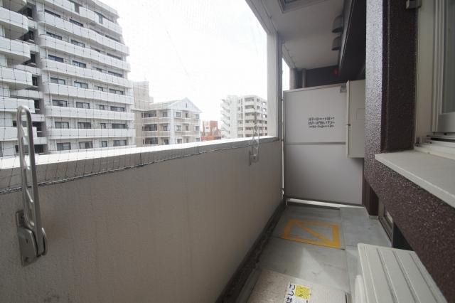 バルコニー　広々としたバルコニーです