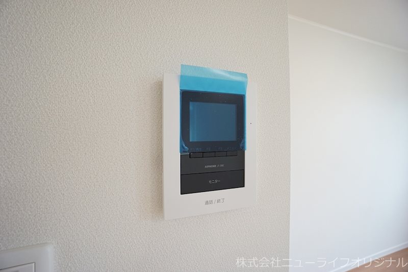 セキュリティ　室内から来訪者を確認できるTVモニターホン付きで安心です☆