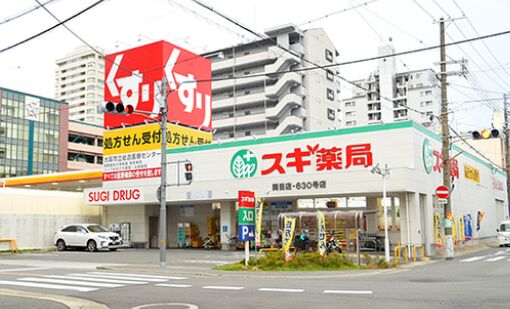 ドラックストア　スギ薬局関目店（ドラッグストア）まで304m