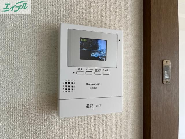 セキュリティ　モニター付きインターホン