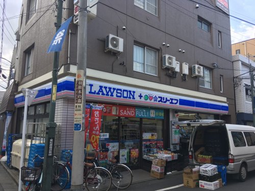 コンビニ　ローソン・スリーエフ 東松原駅前店（コンビニ）まで104m