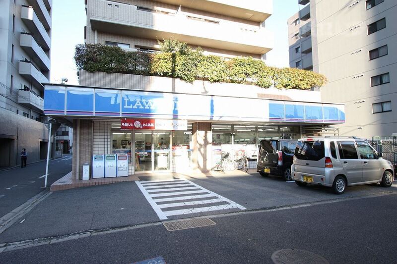 コンビニ　ローソン 平安通店（コンビニ）まで417m
