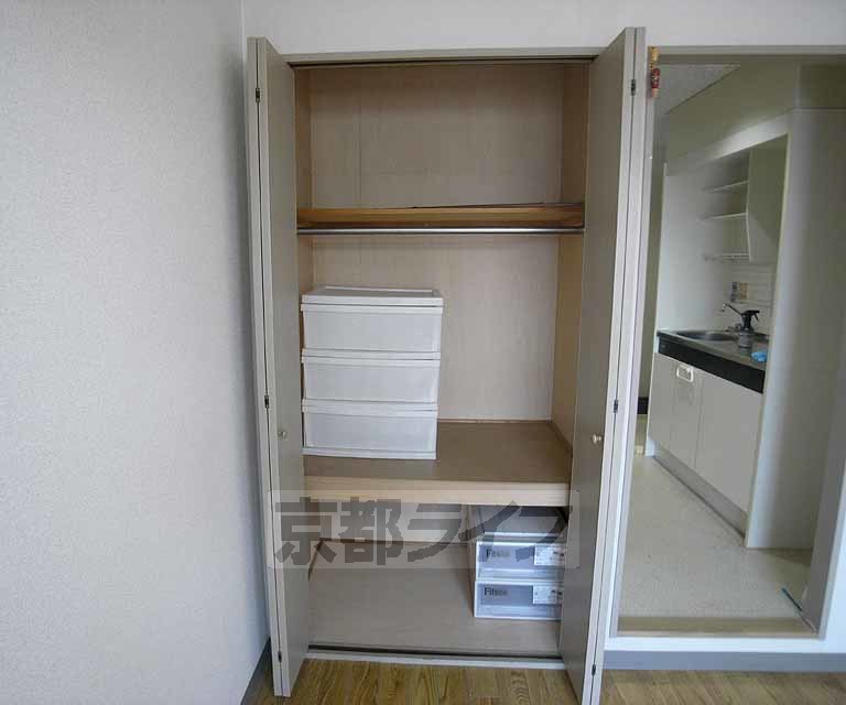 収納　しっかり入る収納です。