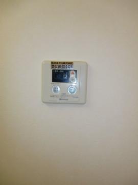 その他設備　給湯操作パネル