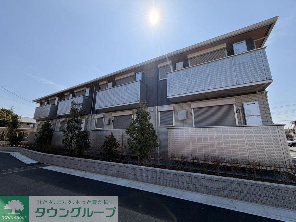 建物外観　お問い合わせは、タウンハウジング上尾店へ