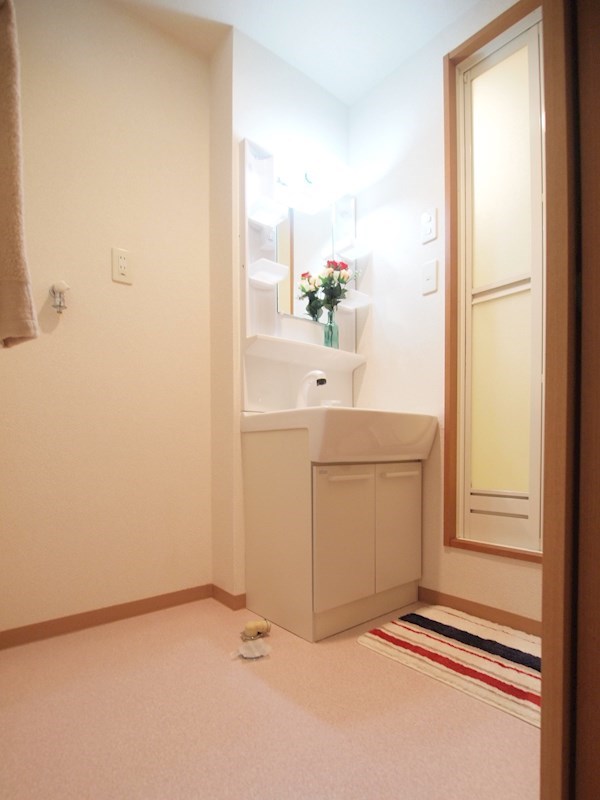 洗面設備　脱衣所もあります。