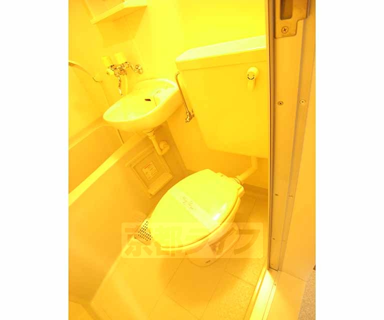 トイレ　ユニットバスのトイレです