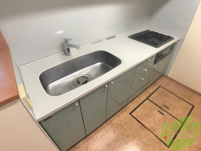 キッチン　広々としたキッチンなのでお料理好きの方にもおすすめ。