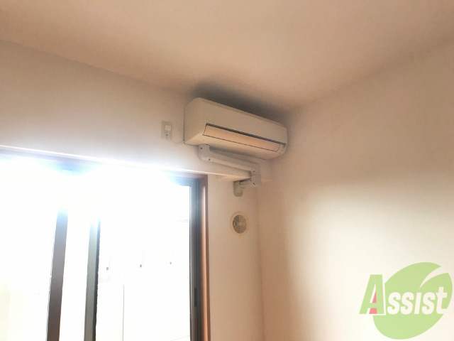 その他設備　あらかじめエアコンがついています。夏も冬も快適ですよ。