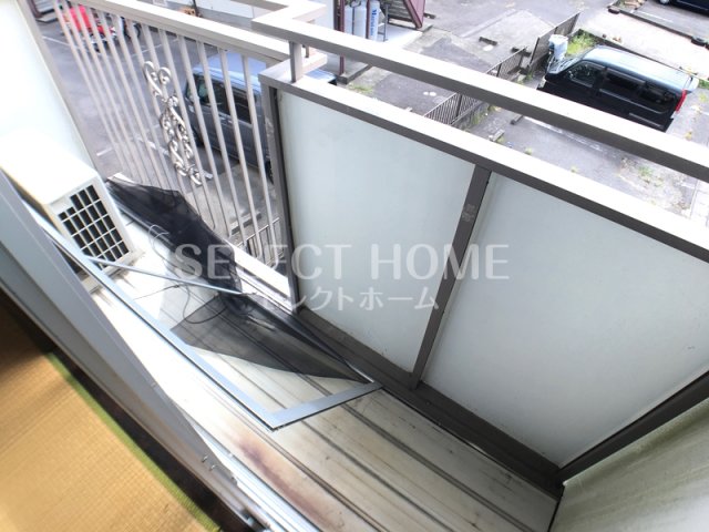 バルコニー　落ち着いた時間を過ごせるバルコニーです