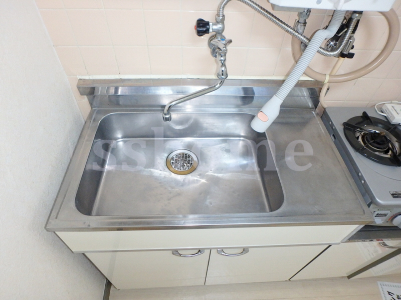 洗面設備　洗面はこちらへ