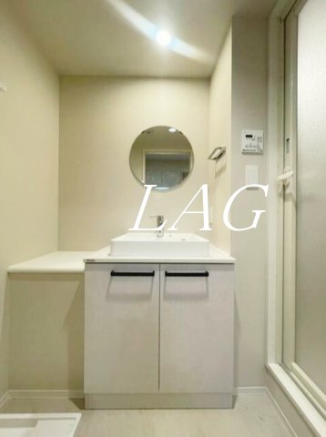 洗面設備　洗面台です。