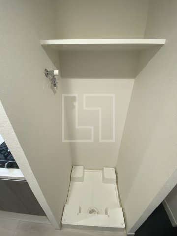 その他設備　プレサンス大国町アドロッソ　室内洗濯パン