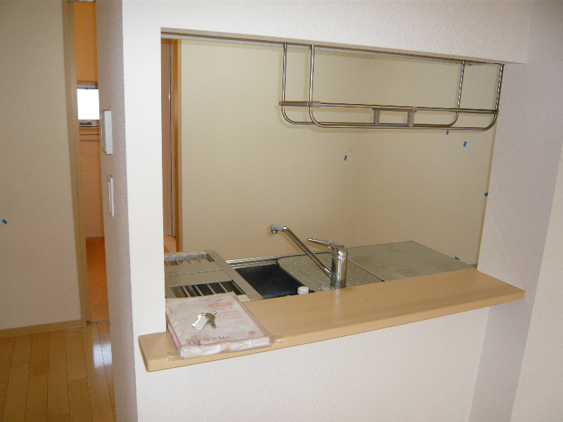 セキュリティ　カウンターキッチン