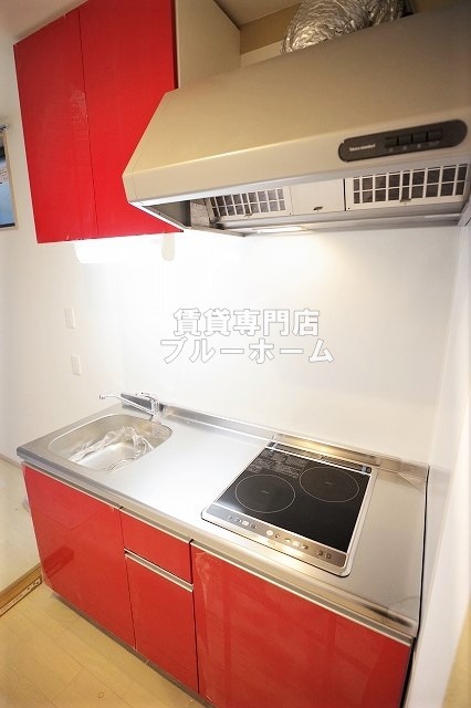 キッチン　システムキッチンIH2口コンロ！