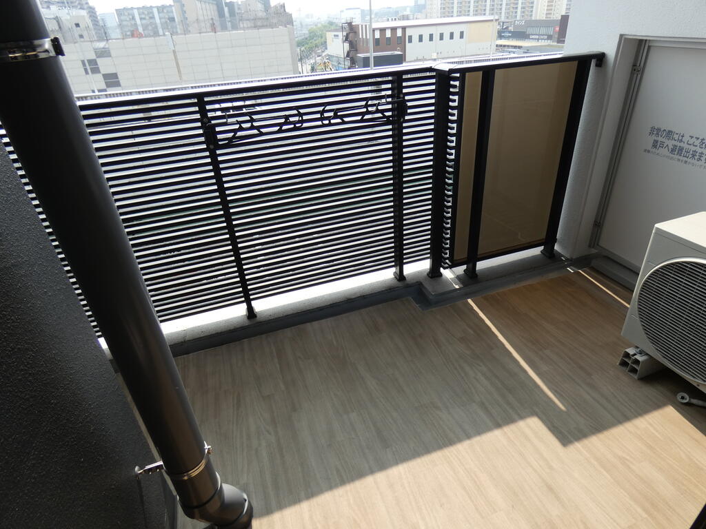 バルコニー　別号室の写真です