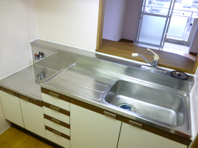 キッチン　対面式キッチン　2口コンロ設置可