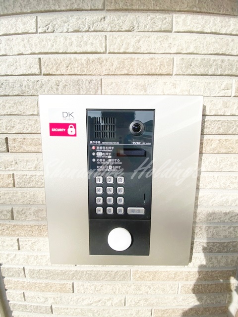 セキュリティ　安心のモニター付きオートロック