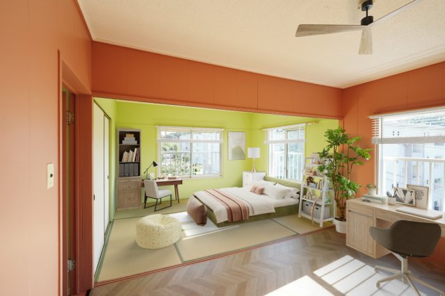 居室・リビング　※イメージのため、家具家電はつきません。