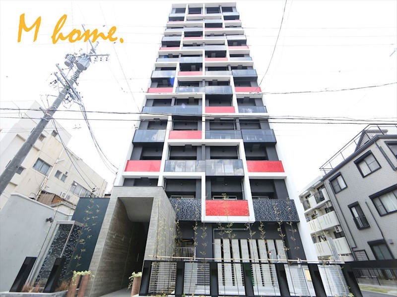 建物外観　外観　オートロック　宅配ＢＯＸ　防犯カメラ付　デザイナーズ