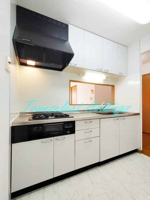 キッチン　嬉しい広々としたキッチン♪