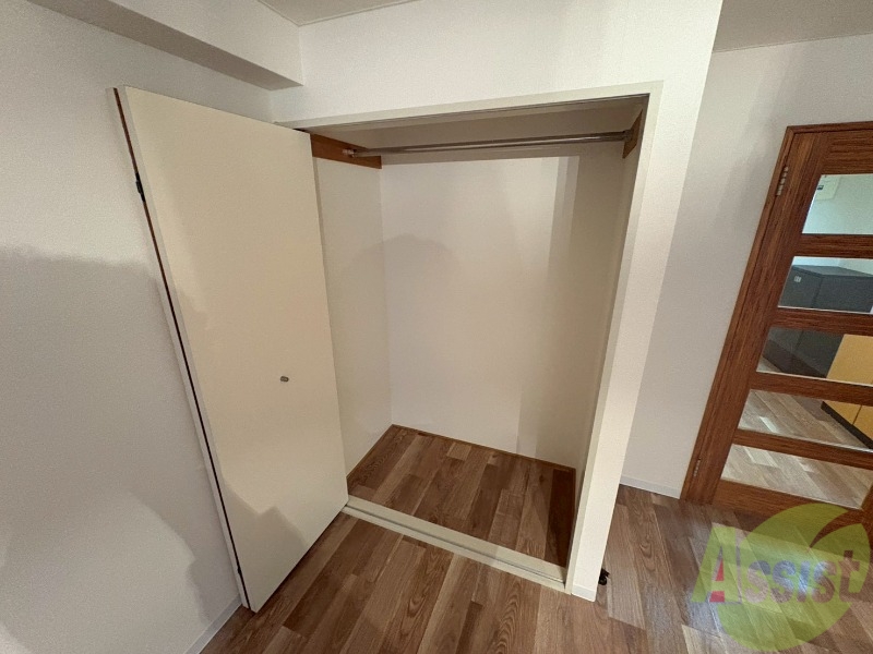 収納　こちらは収納です。部屋がすっきり片付きます。