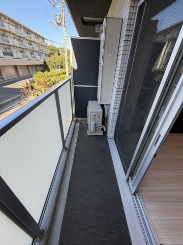 バルコニー　落ち着いた時間を過ごせるバルコニーです