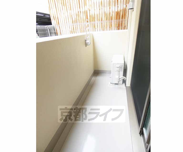 バルコニー　広々使えます。