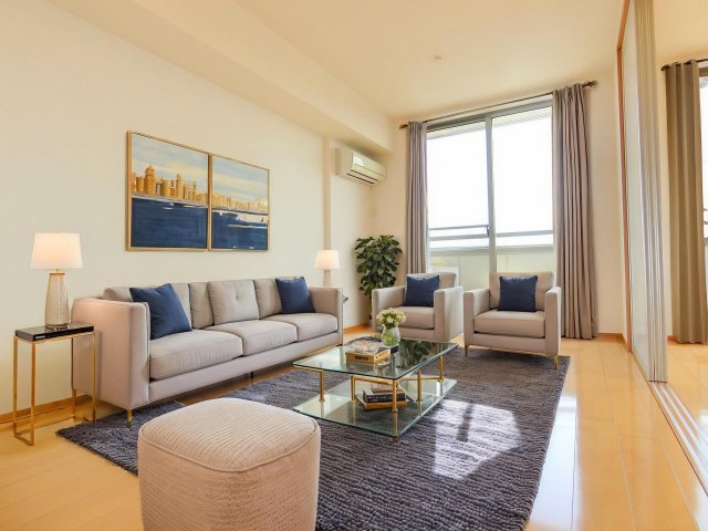 居室・リビング　※家具はCG生成の為、実際に家具はついてきません。ご注意くだ