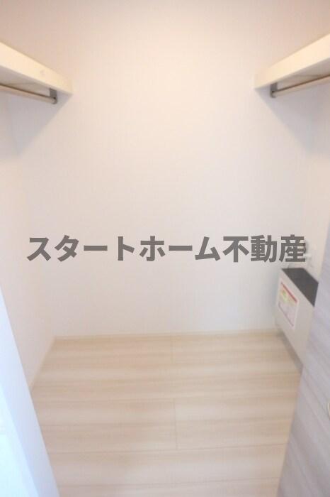 収納　たっぷりとした収納スペースです