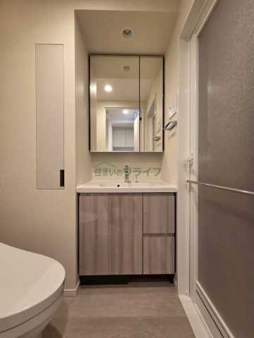 洗面設備　※参考写真です。反転タイプのお部屋になります。