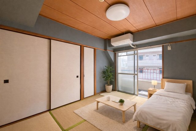 居室・リビング　家具配置イメージ画像です