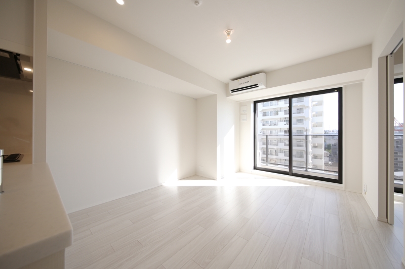 居室・リビング　北東向きのリビングダイニングキッチン