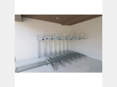 駐車場　駐輪場です