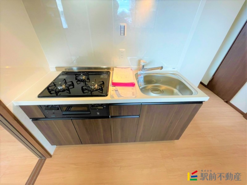 キッチン　１０１号室の写真です