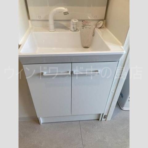 洗面設備　詳細は、ウィンドワード中の島店までご相談下さい。