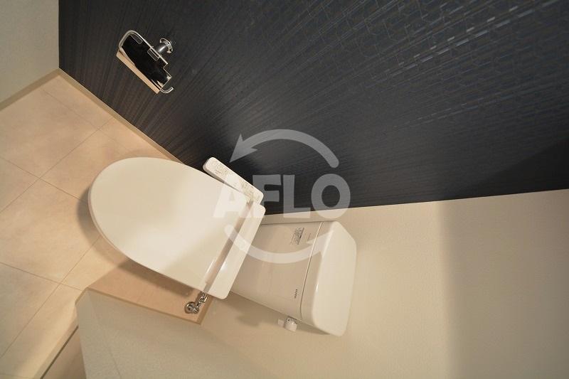 トイレ　スワンズ谷町セントシティ　シャワートイレ