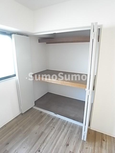 収納　たっぷりとした収納スペースです