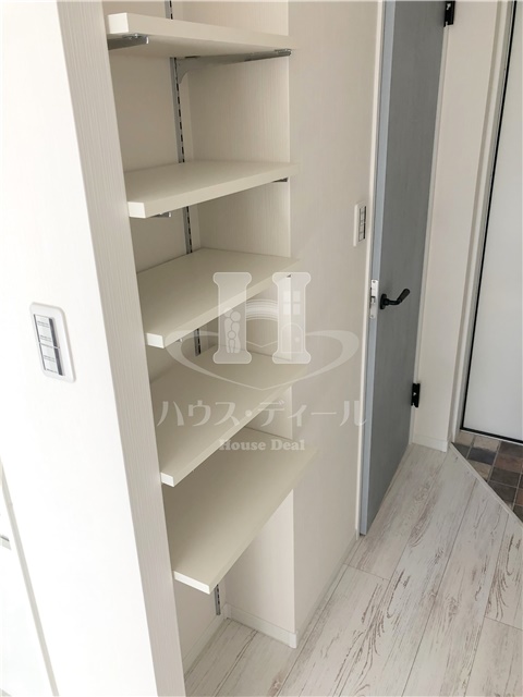 収納　十分な収納スペースがあります