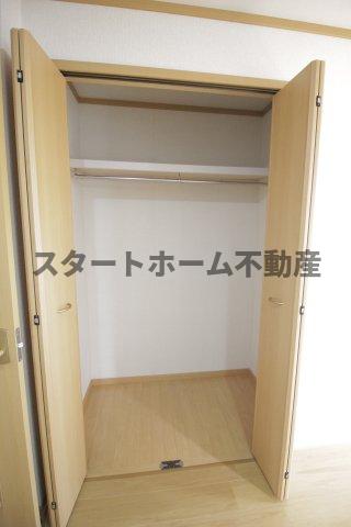 収納　十分な収納スペースがあります
