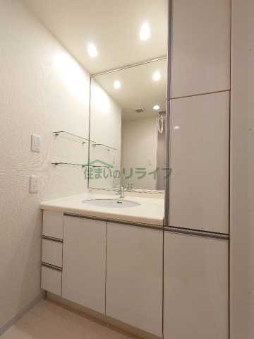 洗面設備　パークアクシス神楽坂ステージ