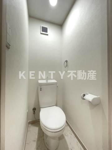 トイレ　ゆったりとした空間のトイレです