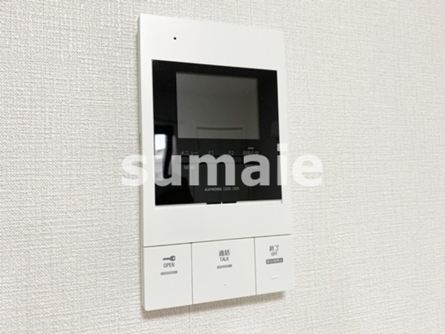 セキュリティ　モニター付きインターホンです☆