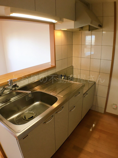 キッチン　使い勝手の良さそうなキッチン