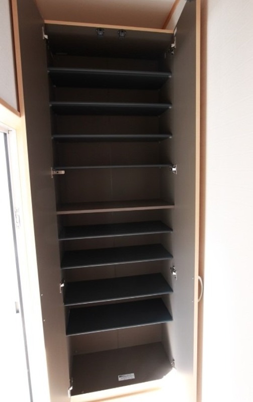 玄関　大容量のシューズボックス