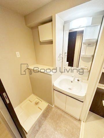 洗面設備　身だしなみもバッチリ