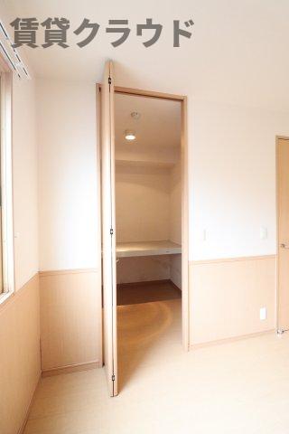 収納　憧れのウォークインクローゼット！