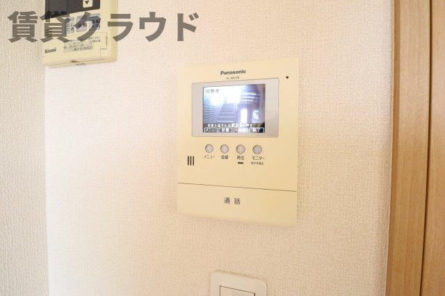 セキュリティ　TVモニターホン付きでセキュリティ面も安心！