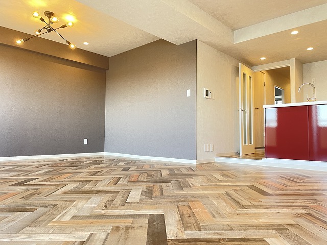 眺望　バルコニー側より撮影　リビング