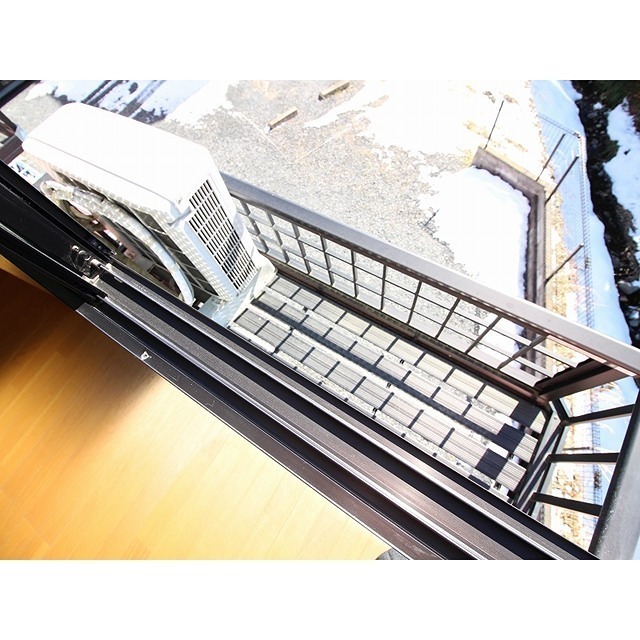 バルコニー　南向きです。